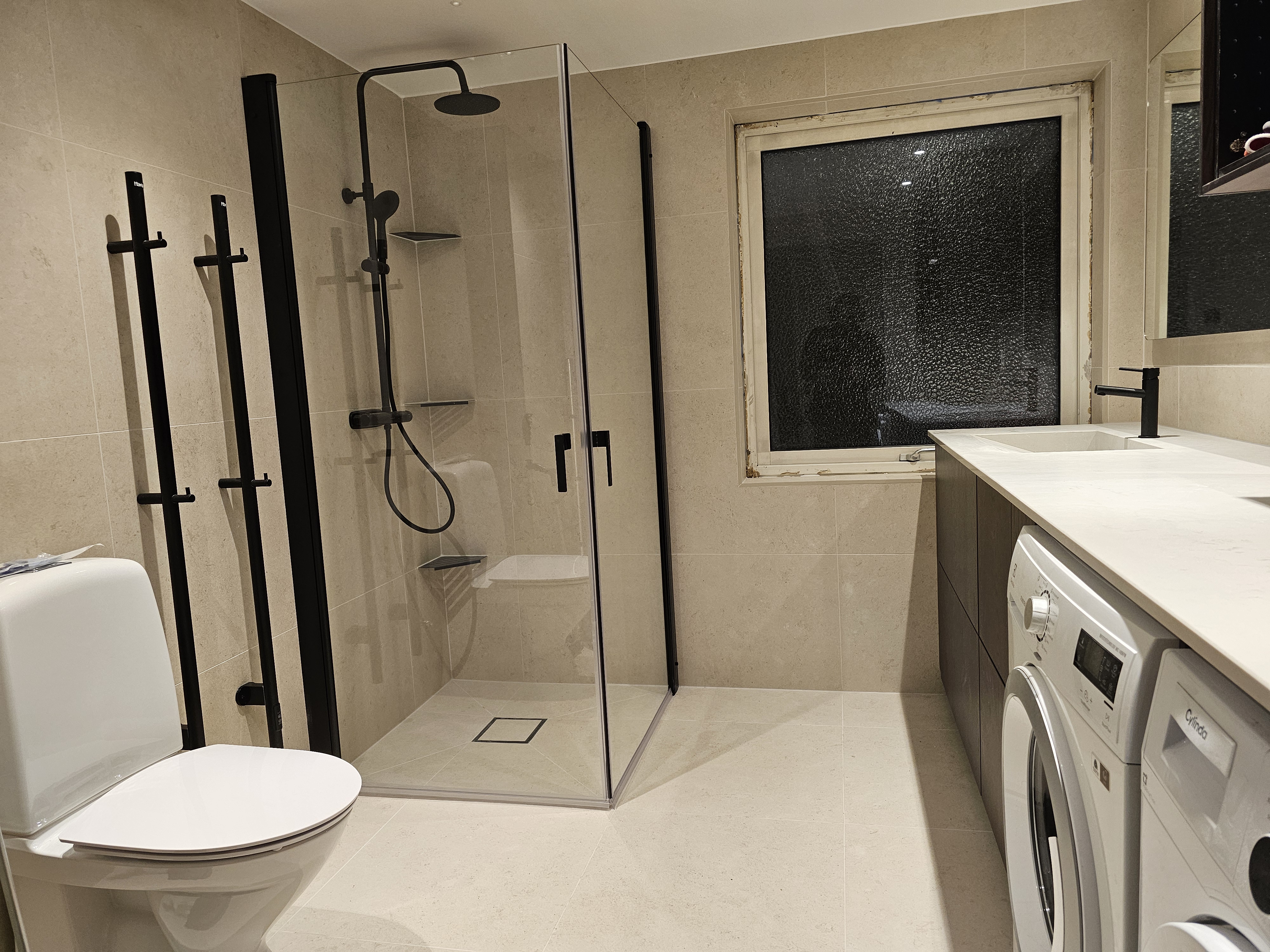 Badrum efter renovering